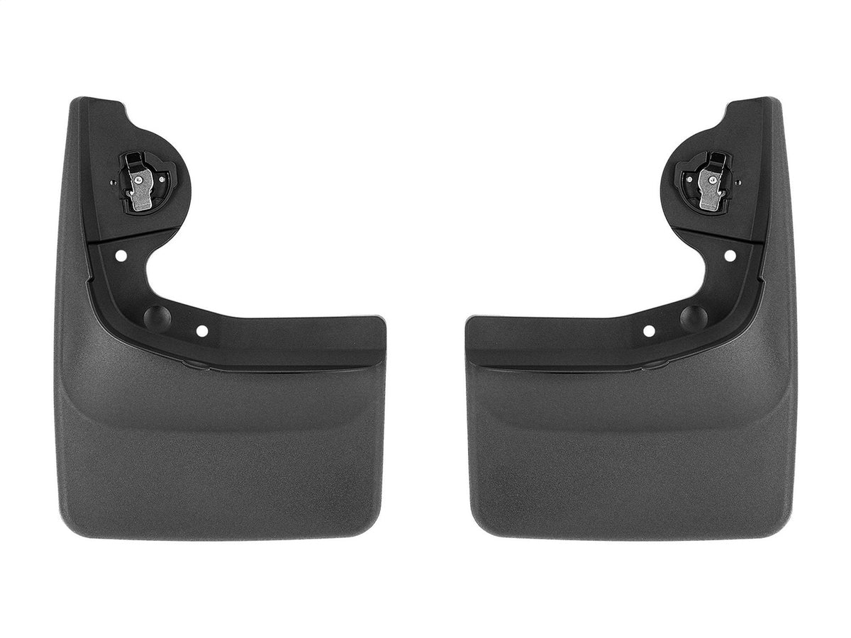 Weathertech - MudFlap No-Drill DigitalFit® - Black 22-25 Ford F-150-Lightning - 120164