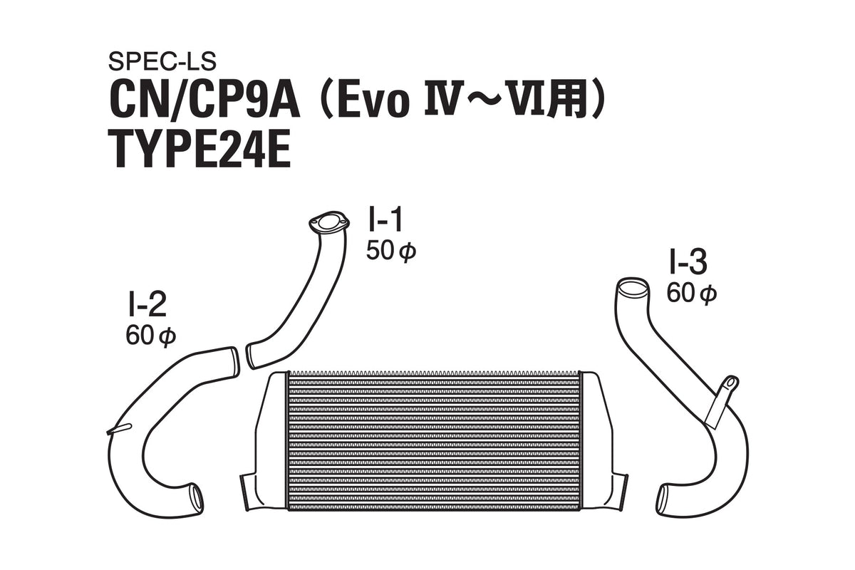 GReddy - GREDDY Intercooler Kit Spec-ls T-24 Cn9a/cp9a - 12030427