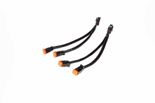 Morimoto - Splitters: Deutsch 2P Male to 2x Deutsch 2P Female (Pair) - BAF151