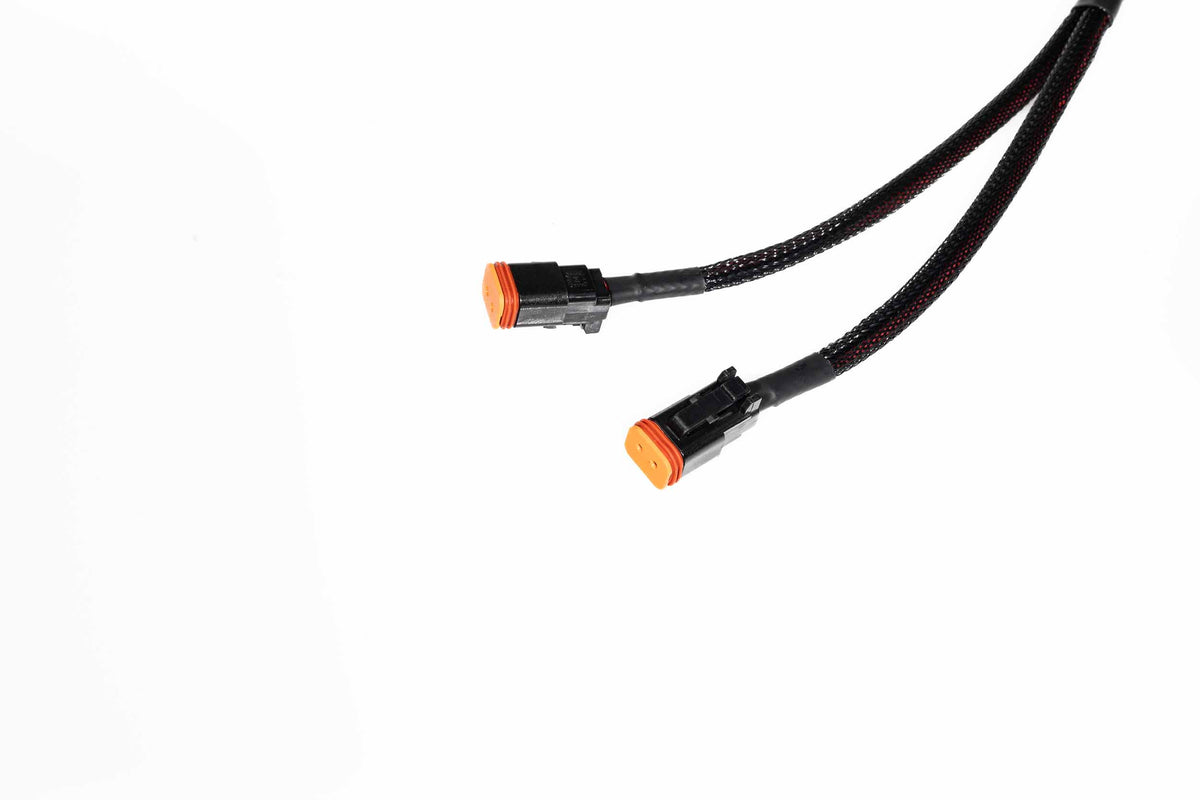 Morimoto - Splitters: Deutsch 2P Male to 2x Deutsch 2P Female (Pair) - BAF151