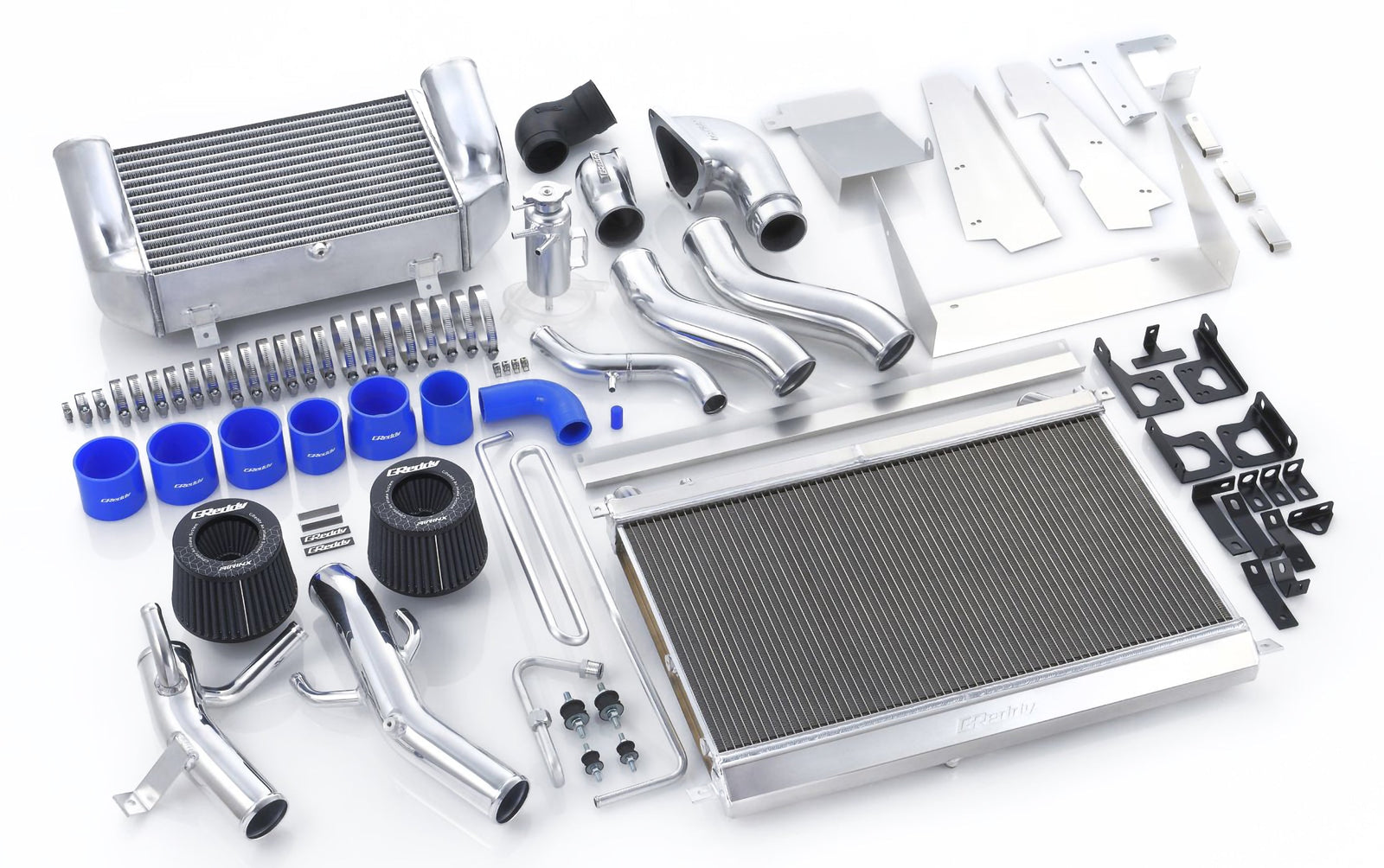 GReddy - GREDDY V-mount Intercooler / Radiator Kit T-19 Fd3s (M/c) Ver. 2 Full Kit - (12040705 / 12040722) - 12040705