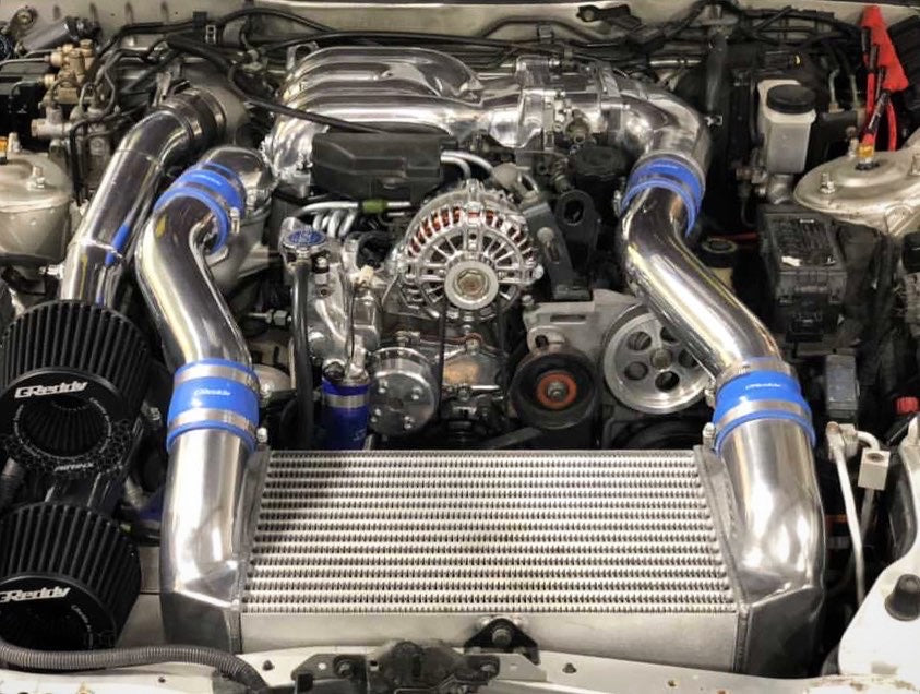GReddy - GREDDY Intercooler Kit V-mount Setup Fd3s (M/c) I/c Only With Suction Kit - 12040713