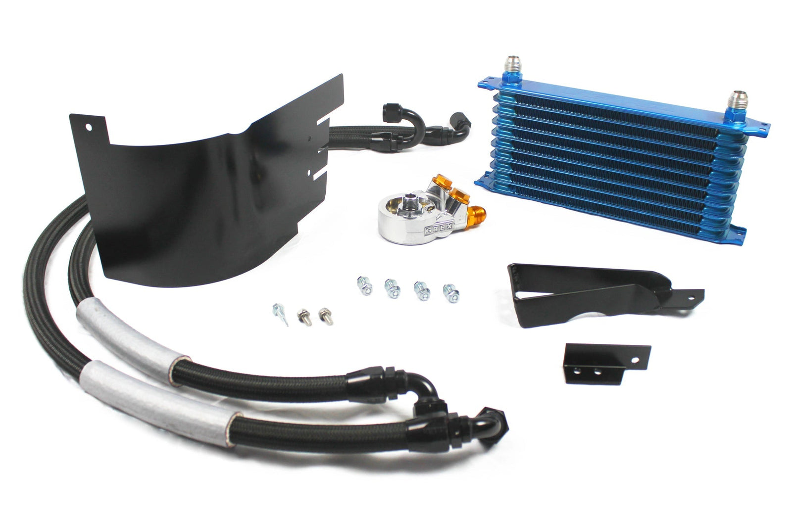 GReddy - GPP Circuit Spec Oil Cooler Kit(s) w/ 10row cores - M20xP1.5 filter type - 12058002