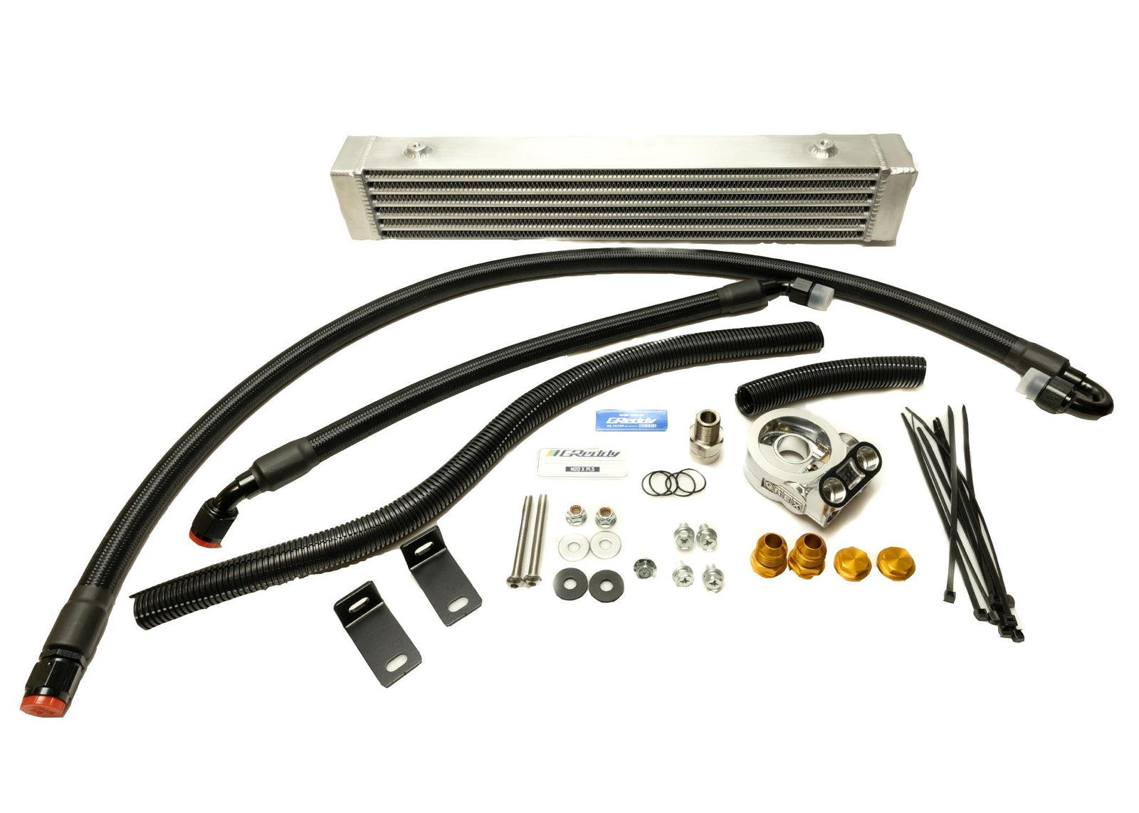 GReddy - GReddy Performance Products Hi-Capacity Engine Oil Cooler Kit(s) - FK8 or VAB - 12069001