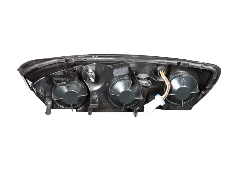ANZO 2004-2007 Chevrolet Malibu Crystal Headlights Black - 121221