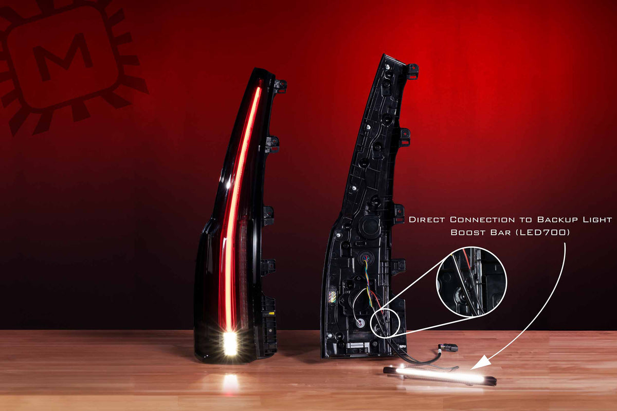 Morimoto - XB LED Tail Lights: Chevy Tahoe/Suburban (15-20) (Pair / Smoked) - LF767
