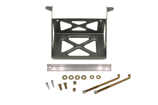 BMR 82-02 3rd Gen F-Body Battery Relocation Mount Kit - Black Hammertone - BR001H by BMR Suspension