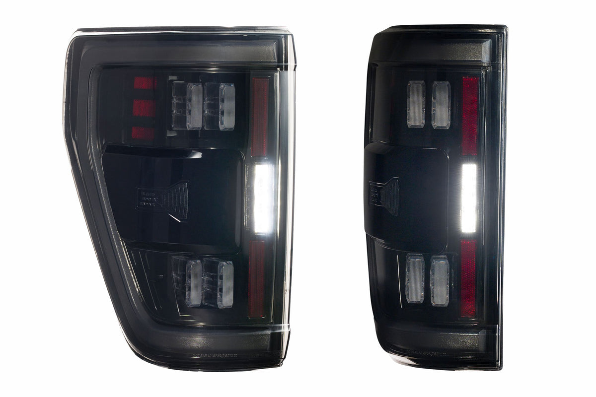 Morimoto - XB LED Tail Lights: Ford F150 (2021+) (Pair / BLIS / Smoked) - LF735.2