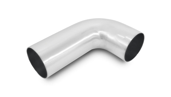 Vibrant 1.75in CLR 2in x 5in Leg Length 2.5in OD 90 Deg Tight Radius Aluminum Bend - 12180