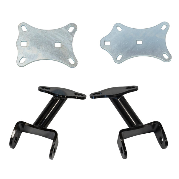 QA1 63-87 C10 LS Engine Mount Kit - 7740-374 for 1963-1974 Chevrolet C10 - front view