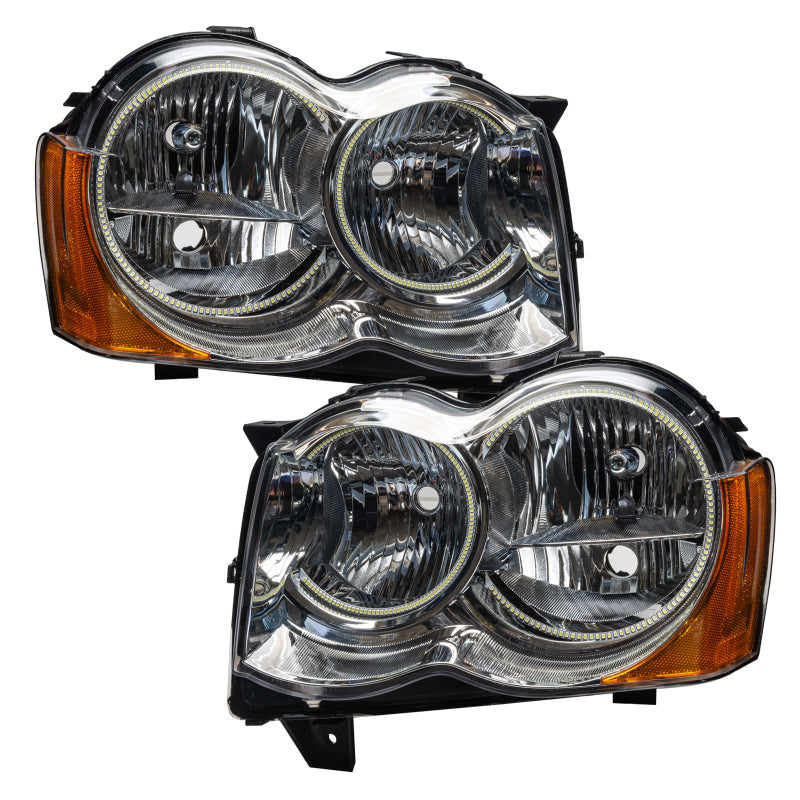 Oracle 08-10 Jeep Grand Cherokee SMD HL (Non-HID) - ColorSHIFT w/ 2.0 Controller SEE WARRANTY - 7068-333