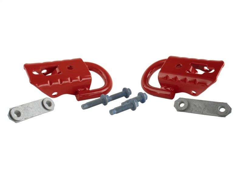 Ford Racing 15-22 F-150 Tow Hooks - Red (Pair) - M-18954-F15R