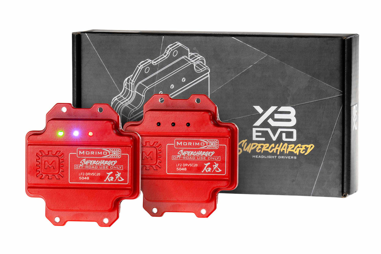 Morimoto - Supercharged Drivers: LF2-520 Series (Set) - LF2-DRVSC20