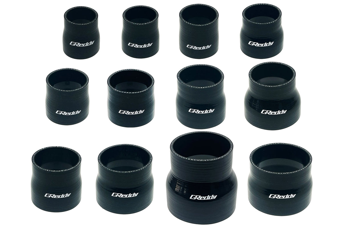 GReddy - GReddy Silicone Reducer Hose(s) - Black - 12400856