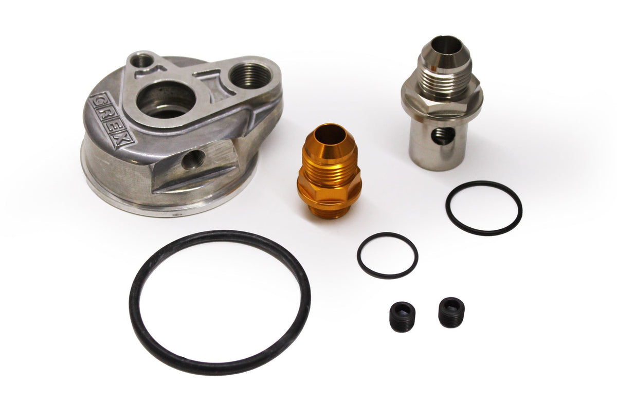 GReddy - GReddy Oil Cooler Relocation Block Adapter Type-B / Type-F - for Remote Filter - 12401131