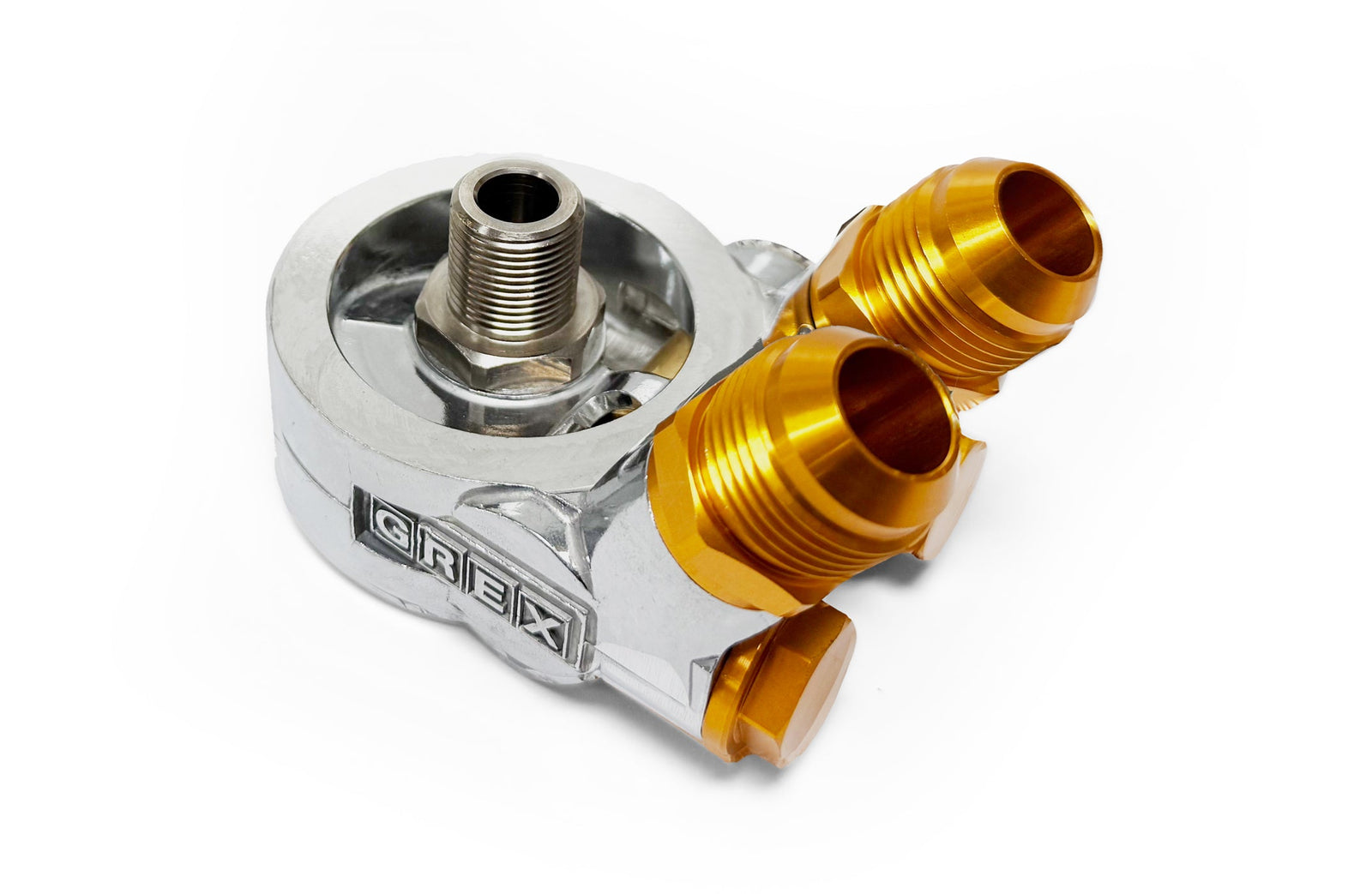 GReddy - 12AN Type-e Oil Cooler Block, Eng: M20x1.5, Filter: 3/4-16UNF - 12401127