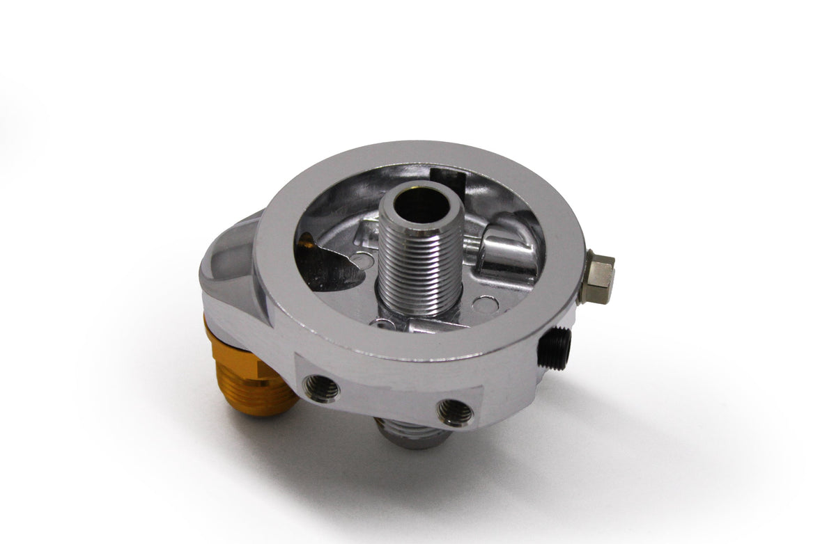 GReddy - GReddy Oil Filter Relocation Block Adapter Type-G (AN) - for Remote Filter - 12401139
