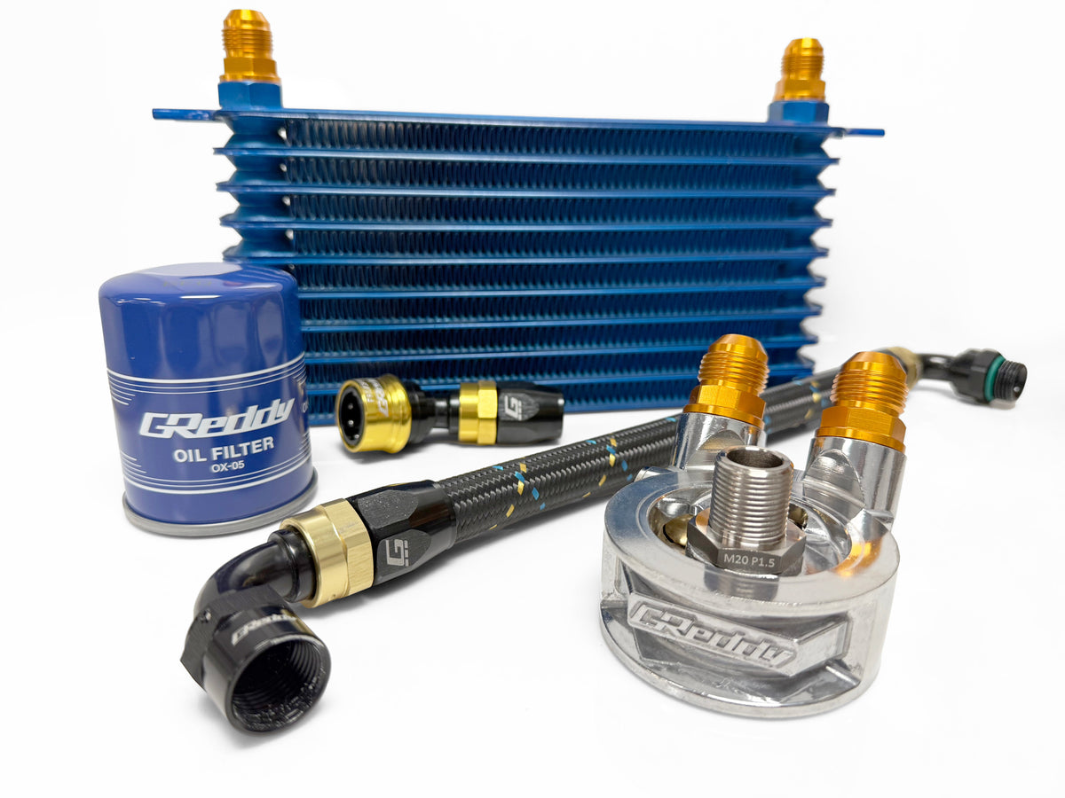 GReddy OIL COOLER STD BLOCK M20x1.5 10-AN - 12401190