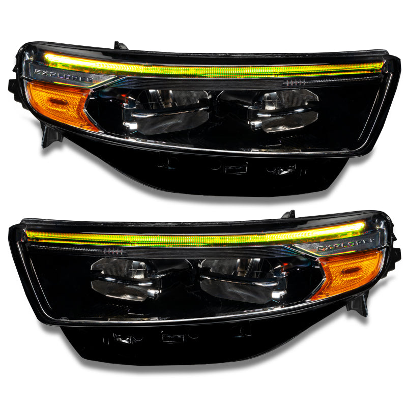 Oracle 20-22 Ford Explorer Dynamic RGB Headlight DRL Kit - - w/ BC1 Controller SEE WARRANTY - 1472-335