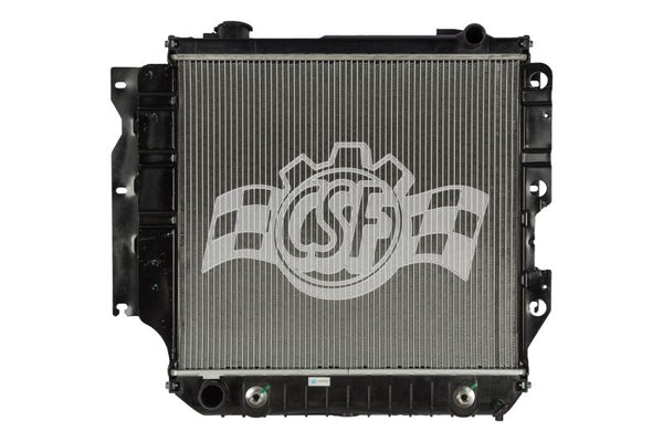 CSF 05-06 Jeep Wrangler 2.4L OEM Plastic Radiator - 3426 for 2005-2006 Jeep Wrangler
