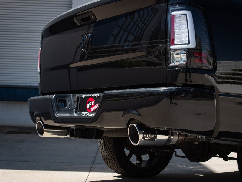 aFe 09-18 Ram 1500 V8 5.7L Hemi Gemini XV 3in 304 SS Cat-Back Exhaust w/ Polished Tips - 49-32083-P