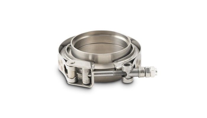 Vibrant Titanium V-Band Flange Assembly for 4in OD Tubing - 12493