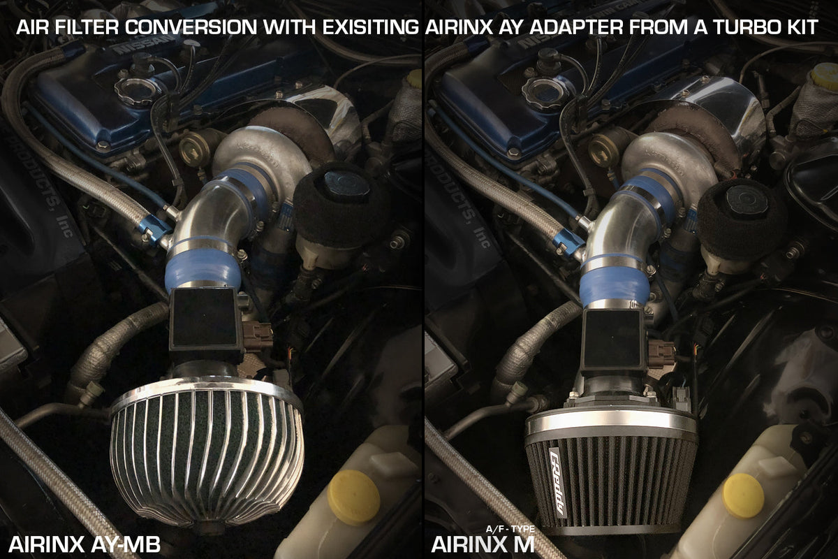 GReddy - ShopGreddy Spl.: GReddy A/F-type Airinx M 172 Air Filter, Baseplate & Adapters - 12522203