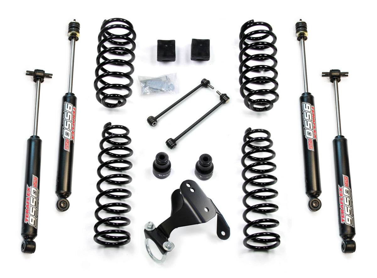 Teraflex JK 4 Door 2.5" Kit W/ 9550 Shocks Rhd