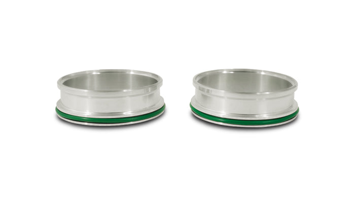Vibrant Vanjen Aluminum Weld Fittings for 3in OD Tubing (for use with part #12566) - Sold In Pairs - 12546