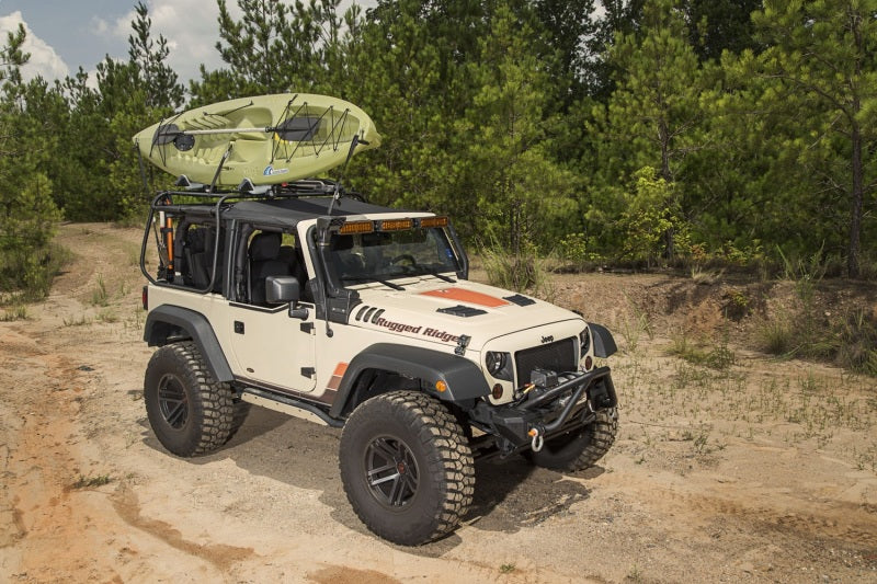 Rugged Ridge XHD Low/High Mount Snorkel System 07-18 Jeep Wrangler - 17756.20 for 2007-2018 Jeep Wrangler - detail view