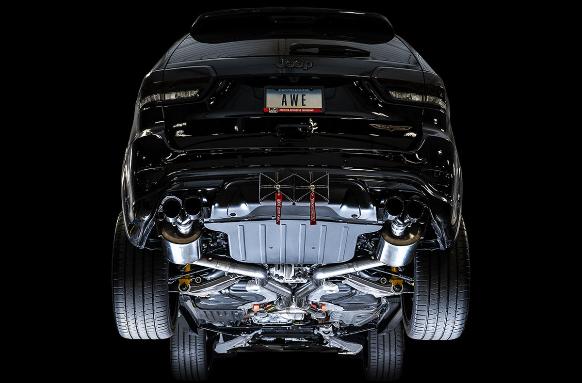 AWE Tuning 2020 Jeep Grand Cherokee SRT/Trackhawk Touring Edition Exhaust - Use w/Stock Tips - 3015-31017