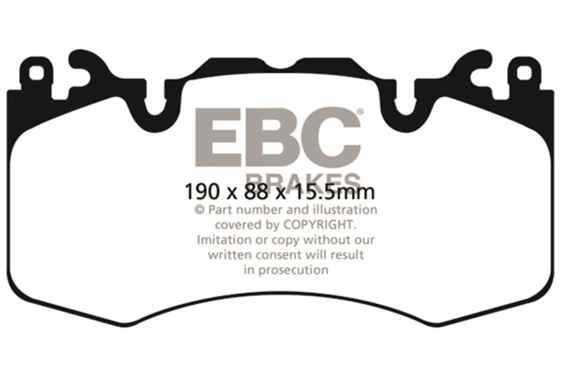 EBC 13+ Land Rover Range Rover 3.0 Supercharged Extra Duty Front Brake Pads - ED92064