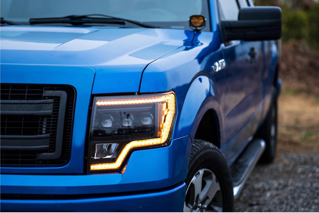 Morimoto - 4Banger 3× Fog Kit: 2010-2014 Raptor - Bracket & Harness