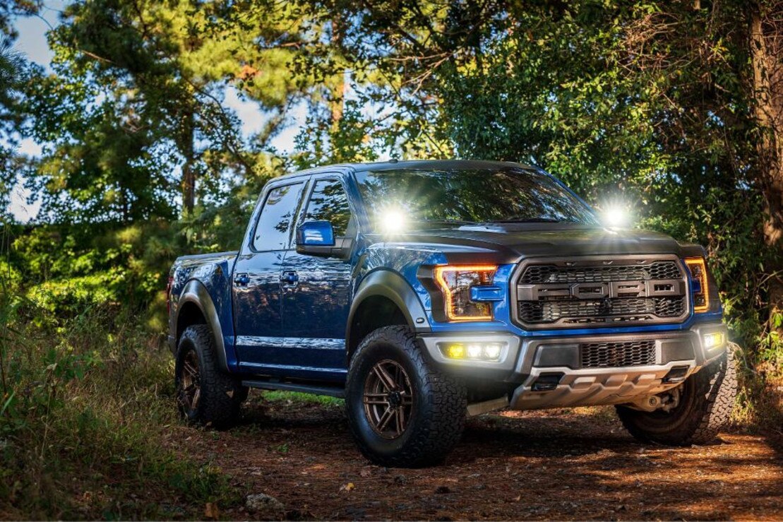 Morimoto - 4Banger 3× Fog Kit: 2017-2020 Raptor - Bracket & Harness