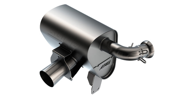 Borla 15-22 Can-Am Maverick X3 900cc Triple Turbo Manifold-Back Exhaust Atak Muffler