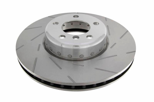 EBC 11-16 BMW 528i/528 xDrive (F10) USR Blackdash Sport Slotted Front Rotors - USR1816R for 2010-2016 BMW 5 Series - front vi