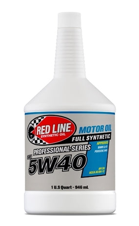Red Line 5W40 Synthetic Motor Oil Professional Series 1 Quart