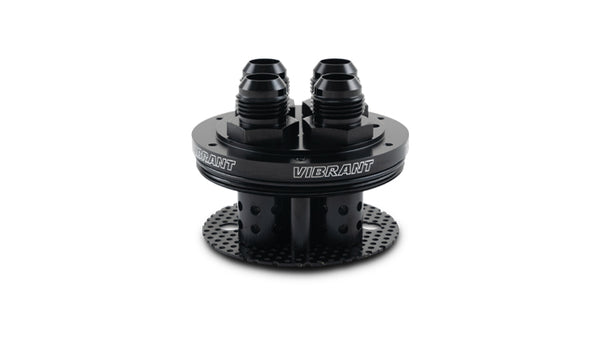 Vibrant 4-Port Catch Can Lid Assembly - 12787
