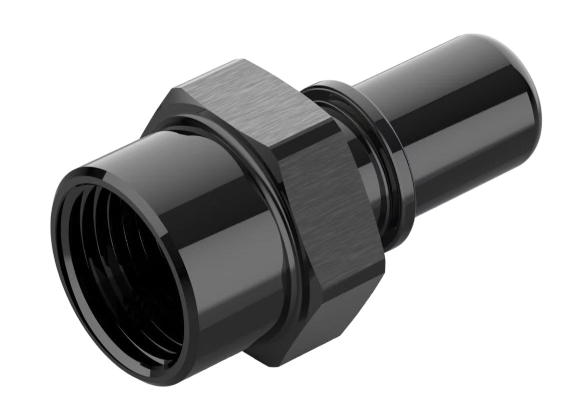 GReddy - GReddy PRO/SPEC -06 Quick-Release Swivel Hose End(s) - Black / Gold anodized - 12870602