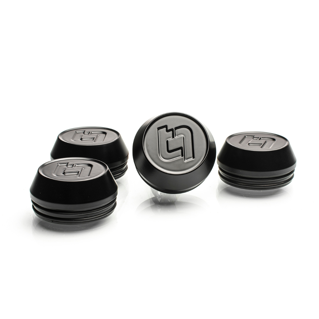 Titan 7 Tall Center Cap - Machine Black