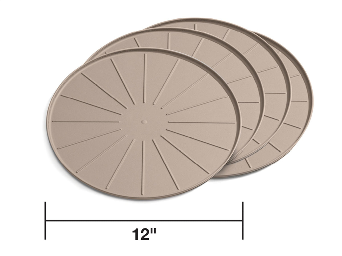 Weathertech - Round Coaster Set - Tan 12 in. Dia. - 8A12CSTTN