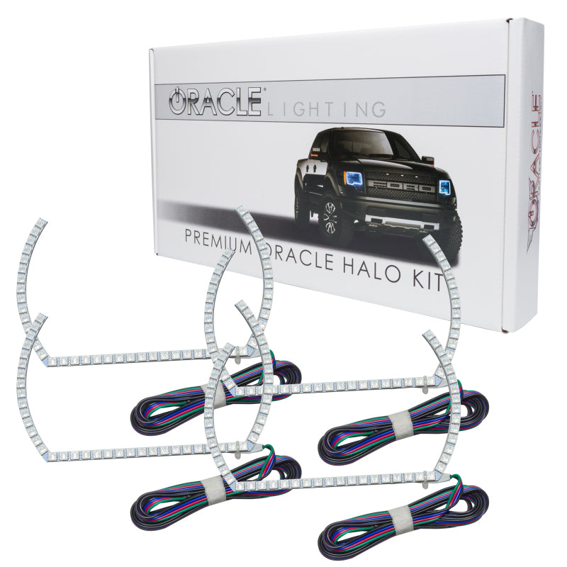 Oracle Chevrolet Silverado 14-15 Halo Kit Projector Style - ColorSHIFT SEE WARRANTY - 2386-330