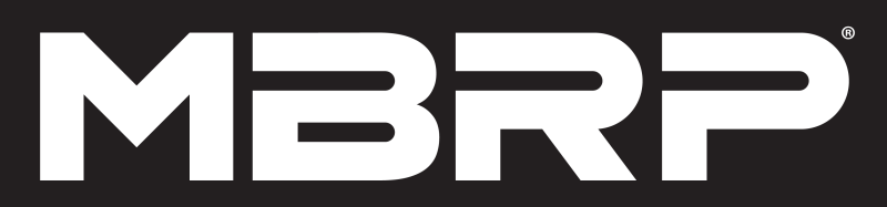 MBRP 23-26 Ford F250/F350/F450 SD Black-Coated Ditch Light Brackets - SL5247-01