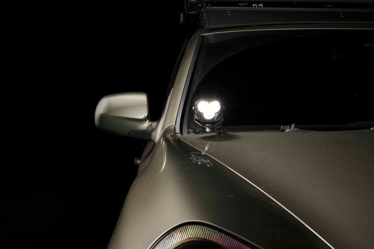 Morimoto - Ditch Light Brackets: Cayenne (03-10 / Set) - BAF043