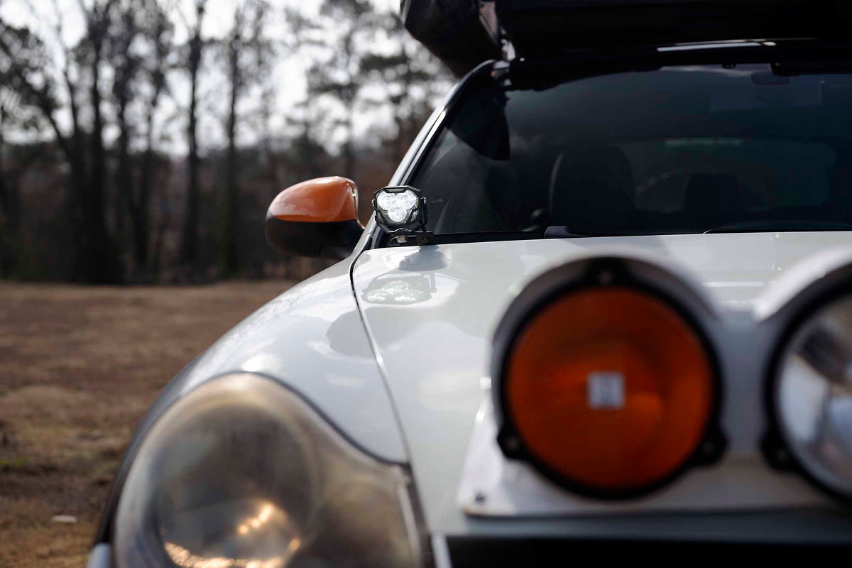 Morimoto - Ditch Light Brackets: Cayenne (03-10 / Set) - BAF043