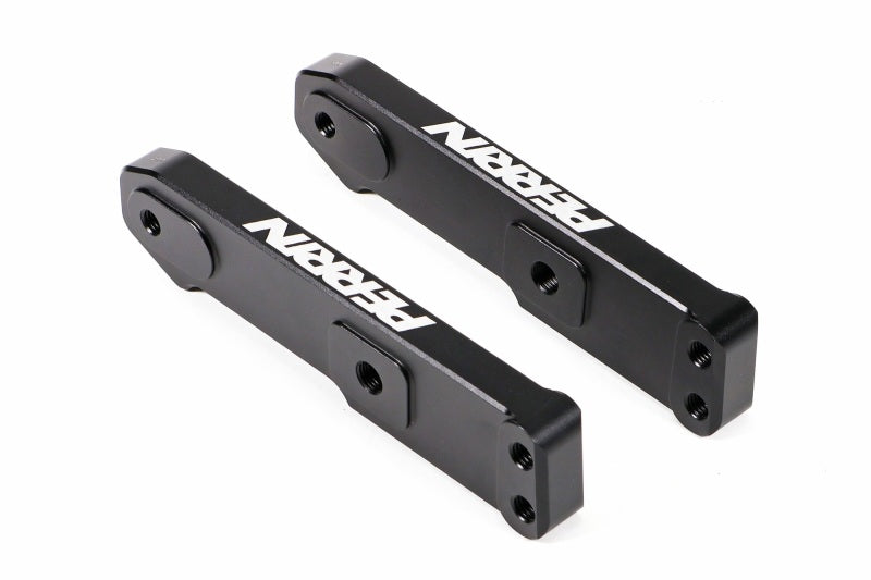 Perrin 22-23 Subaru WRX Front Mount Intercooler Kit (Black Tubes &amp; Silver Core) - PSP-ITR-441SL/BK
