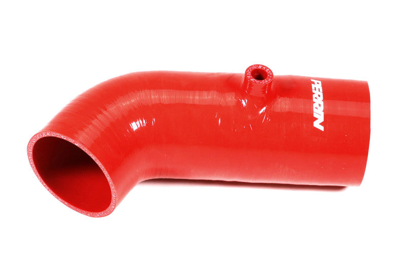 Perrin 22-23 Subaru BRZ/Toyota GR86 Silicone Inlet Hose (3in. ID / SS Wire) - Red - PSP-INT-432RD