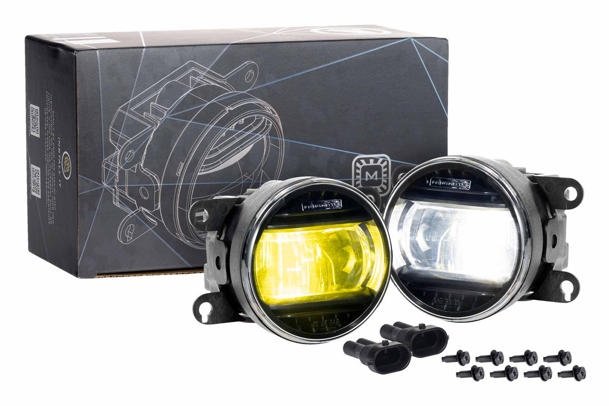 Morimoto - XB Evo+ Fog Lights: Type S (Set / White + Yellow) - LF091