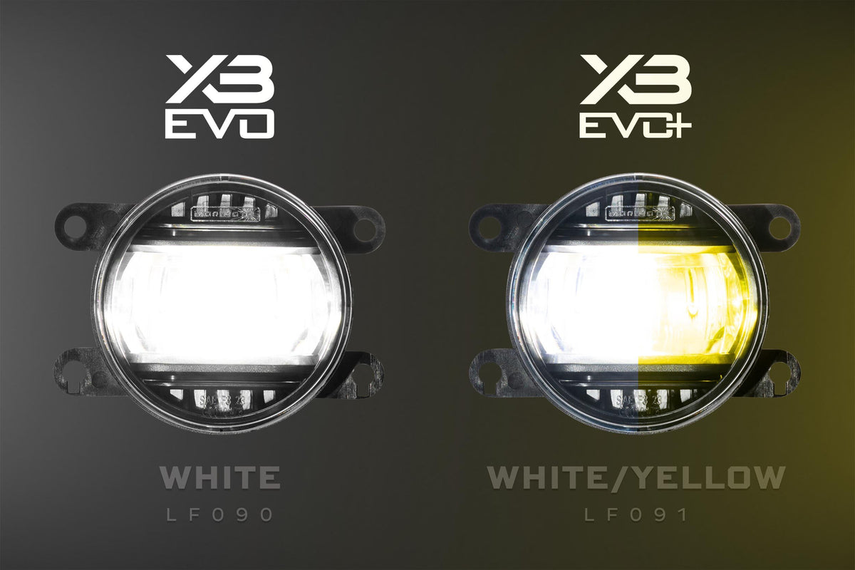 Morimoto - XB Evo+ Fog Lights: Type S (Set / White + Yellow) - LF091