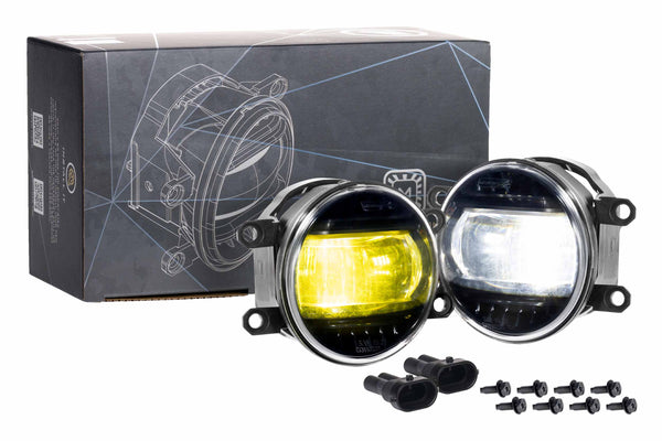 Morimoto - XB Evo+ Fog Lights: Type T (Set / White + Yellow) - LF093